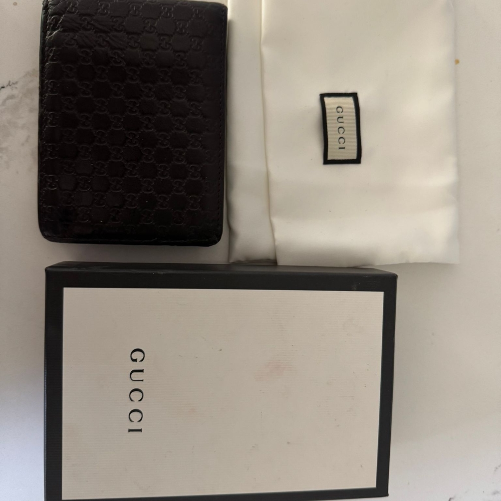 Gucci Men's Brown Leather Wallet